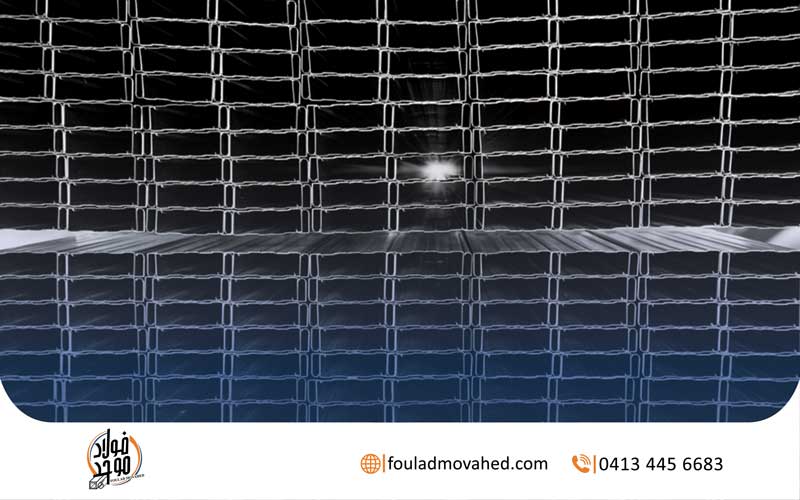 پروفیل‌ های فولادی در مناطق مرطوب