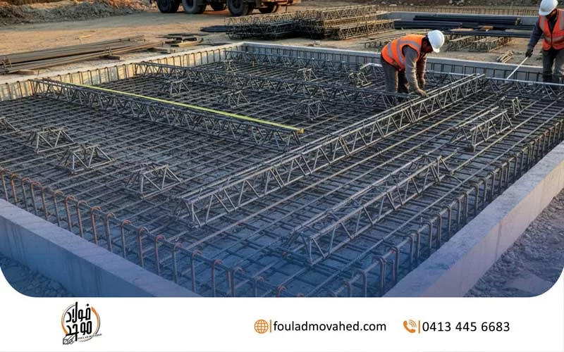 نکات استفاده از آرماتور خرک برای افزایش دوام سازه