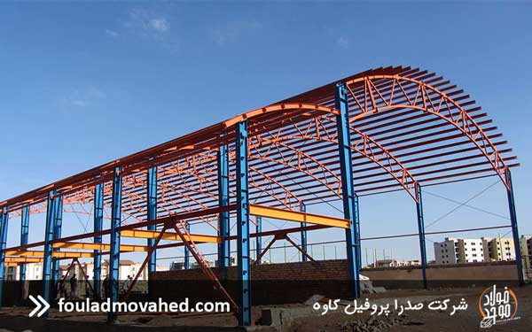 ساخت سوله خرپایی
