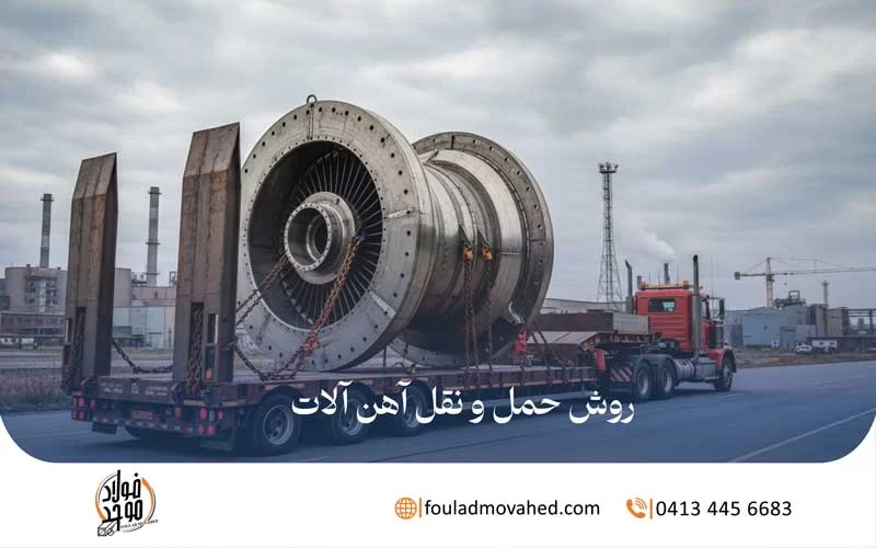 روش حمل و نقل آهن آلات